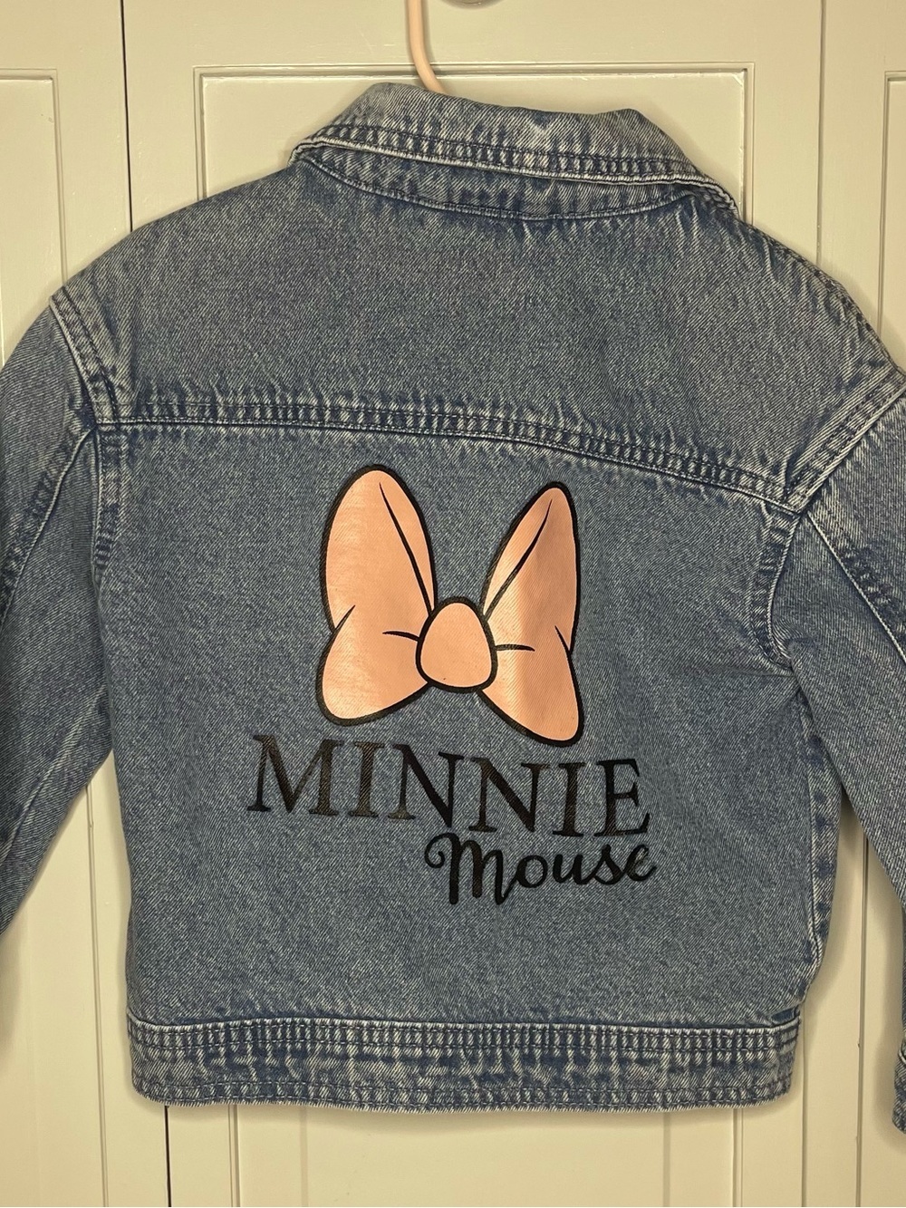 Disney Minnie Mouse Girls’ Denim Jacket